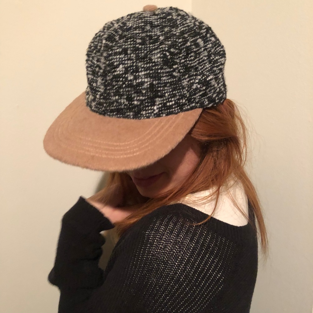 EUGENIA KIM - NWT Tweed Baseball Cap - Picture 2 of 5